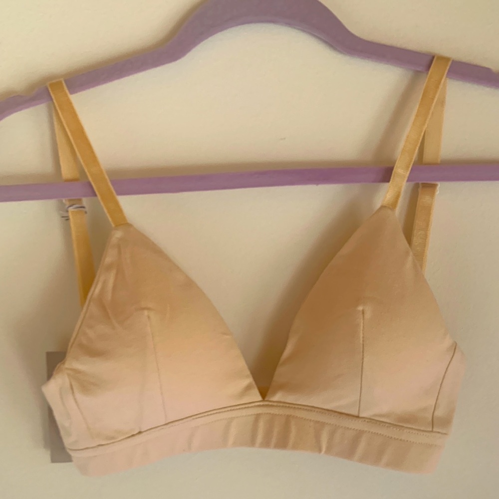 Organic bralette NWT